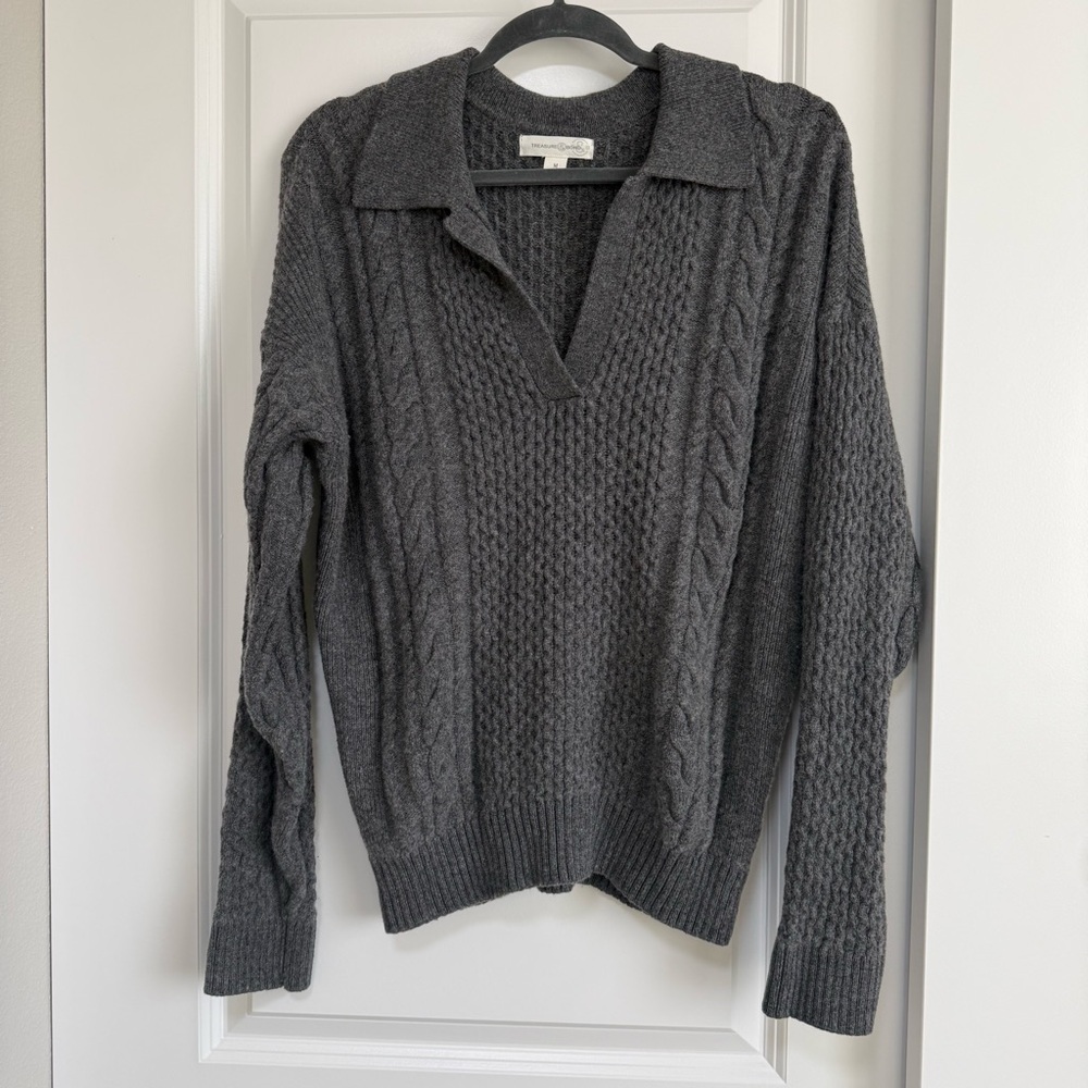 Treasure & Bond Sweater Warm Knit Pullover